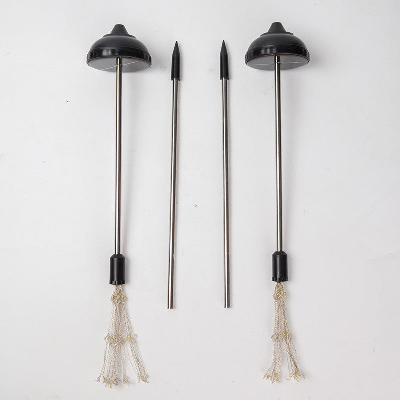 Solar Outdoor Grass Globe Dandelion Fireworks Lamp Flash String Garden Lawn Landscape Holiday Light - KiwisLove