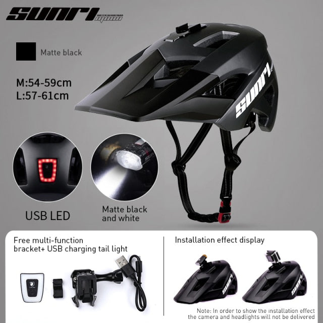 SUNRIMOON Ultralight In-mold MTB Bike Helmet casco de ciclismo.casco mtb.casco bicicleta Outdoor Bicycle Cycling Helmet - KiwisLove