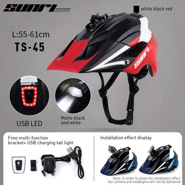 SUNRIMOON Ultralight In-mold MTB Bike Helmet casco de ciclismo.casco mtb.casco bicicleta Outdoor Bicycle Cycling Helmet - KiwisLove