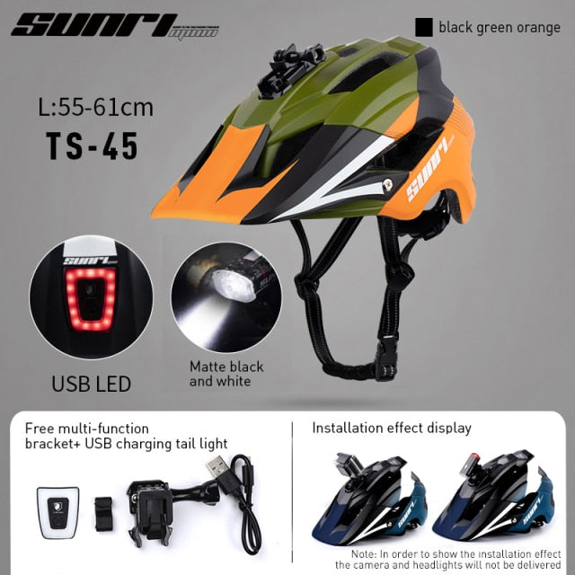 SUNRIMOON Ultralight In-mold MTB Bike Helmet casco de ciclismo.casco mtb.casco bicicleta Outdoor Bicycle Cycling Helmet - KiwisLove