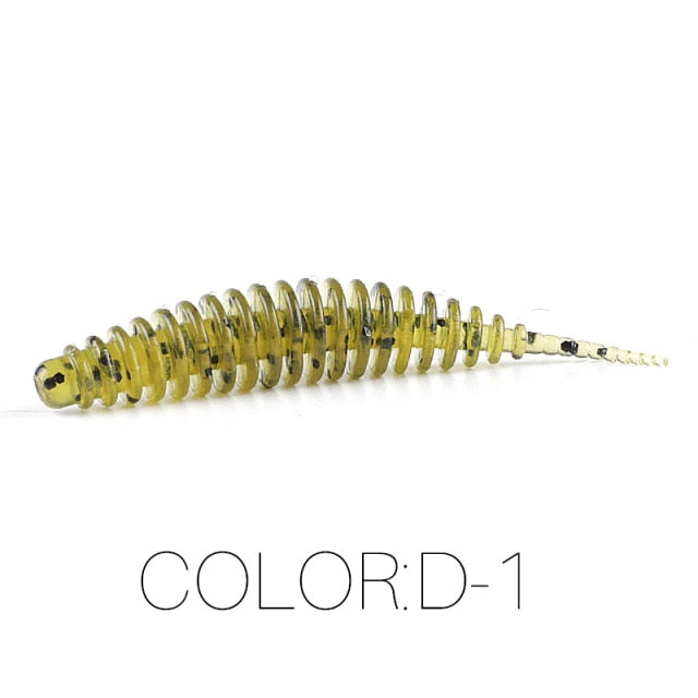 worm bait soft bait Tanta  fishing lures Pesca carp fishing bass lure Isca artificial PVA - KiwisLove