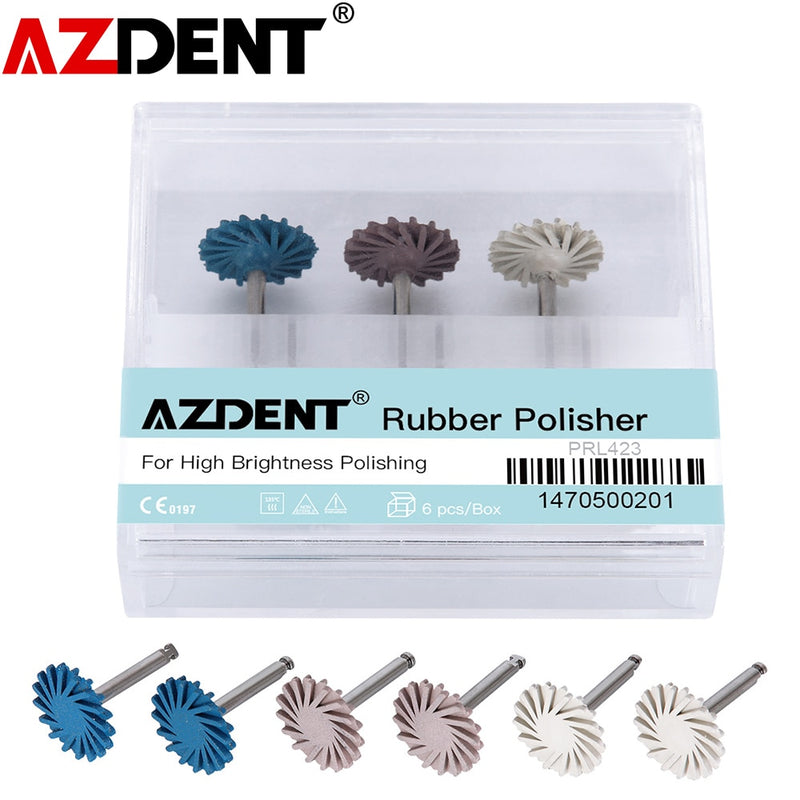 AZDENT 6pcs/Set Dental Composite Resin Wheel High Efficiency - KiwisLove