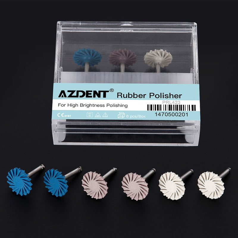 AZDENT 6pcs/Set Dental Composite Resin Wheel High Efficiency - KiwisLove