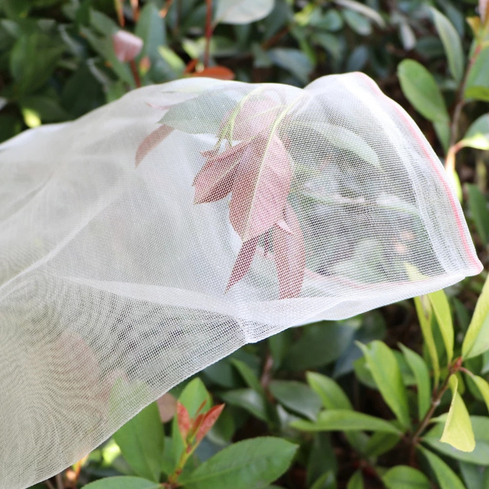 Nylon Grow Fruit Protection Bags With Drawstring  Reusable Mesh Pest Control - KiwisLove