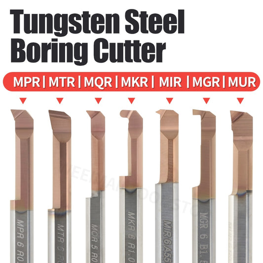 Boring Tool Lathe Slot Milling Cutter Small Hole Grooving Bar - KiwisLove