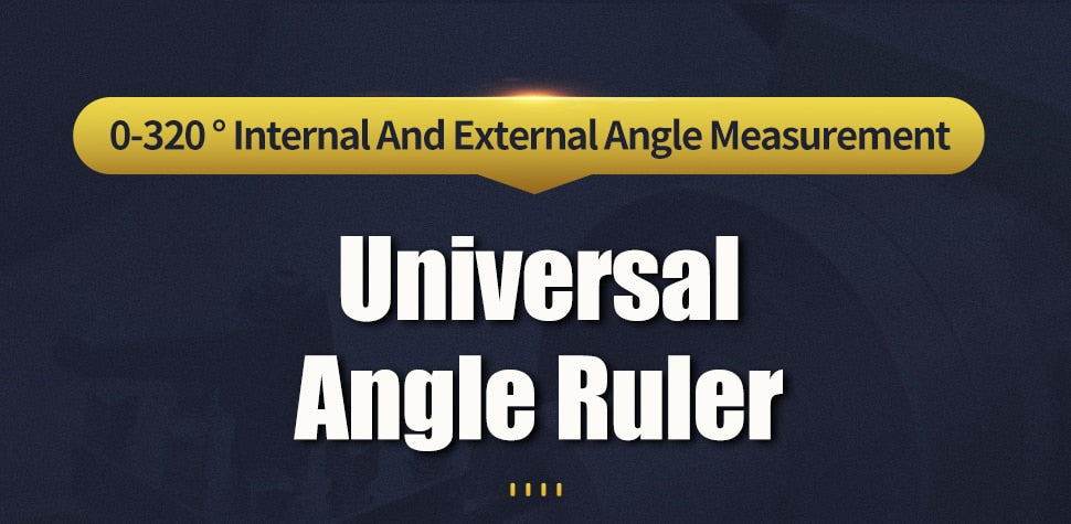 320 Degree Universal Angle Ruler Bevel Protractor Measuring Instrument - KiwisLove