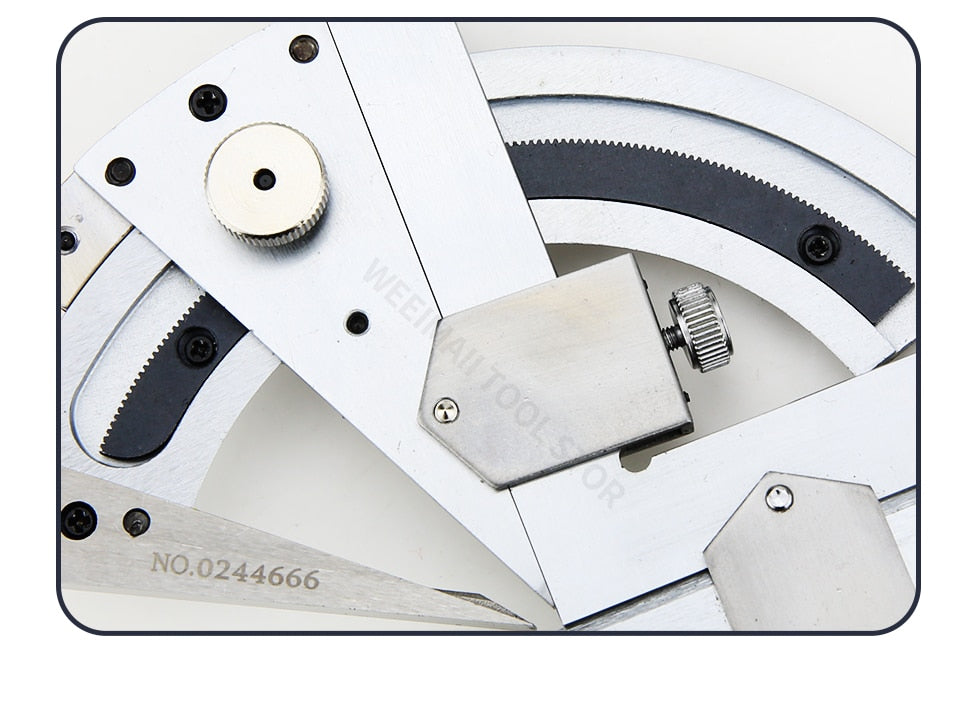 320 Degree Universal Angle Ruler Bevel Protractor Measuring Instrument - KiwisLove