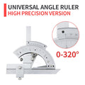 320 Degree Universal Angle Ruler Bevel Protractor Measuring Instrument - KiwisLove