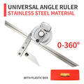 320 Degree Universal Angle Ruler Bevel Protractor Measuring Instrument - KiwisLove