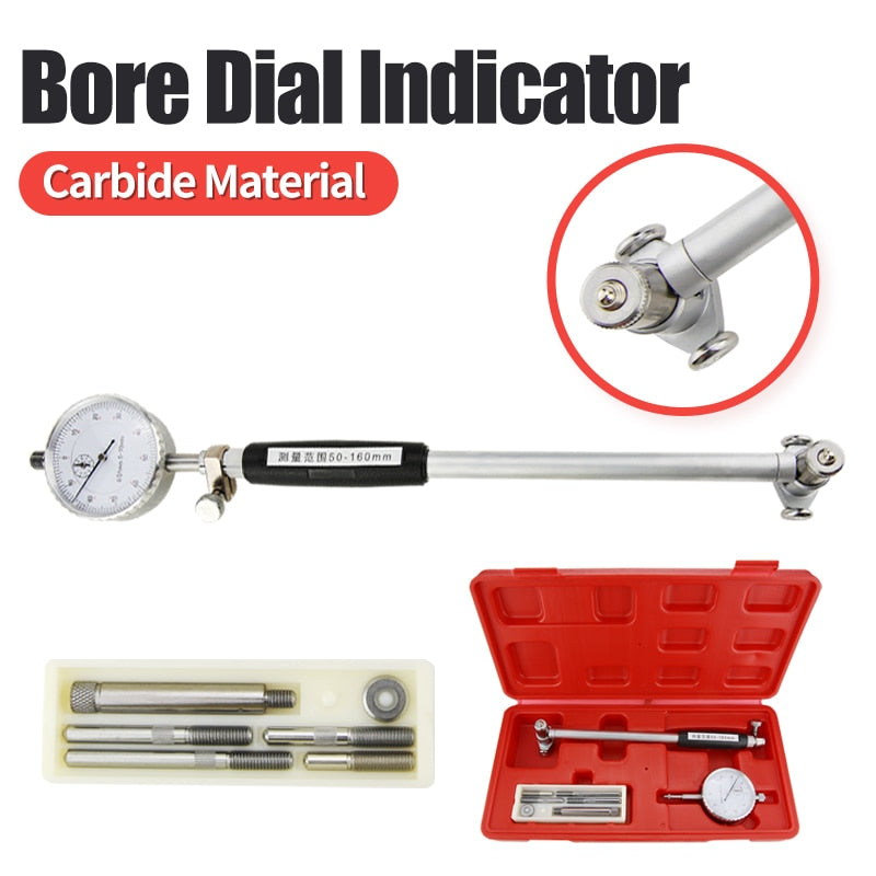 Bore Dial Indicator Carbide Inner Diameter Gauge Measuring Rod Micrometer - KiwisLove