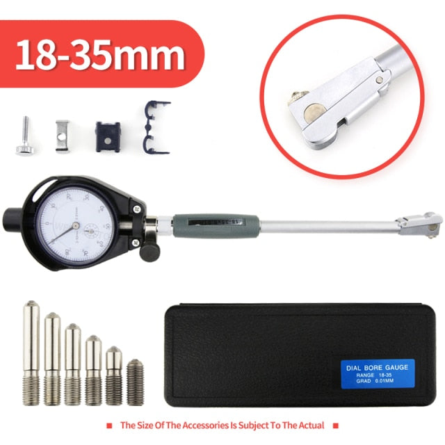 Bore Dial Indicator Inner Diameter Gauge Rod Probe Dial Indicator Micrometer - KiwisLove