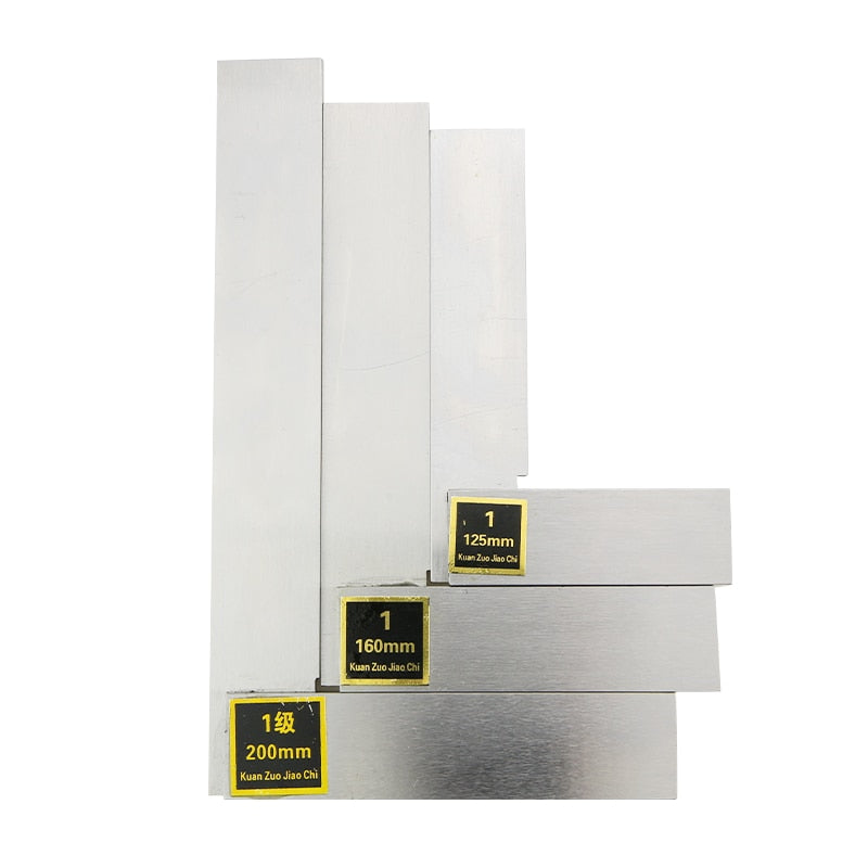 Wide Seat Square  Ruler Protractor Machinist Cutting Flat Set Carbon Steel - KiwisLove