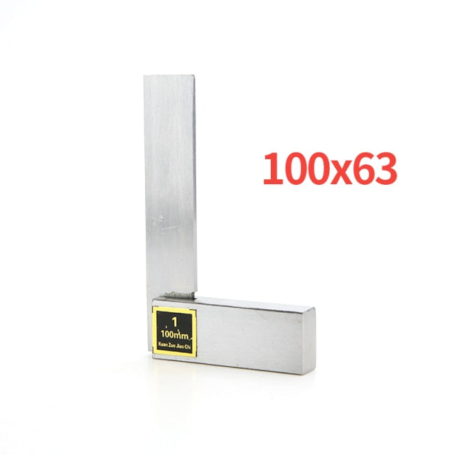 Wide Seat Square  Ruler Protractor Machinist Cutting Flat Set Carbon Steel - KiwisLove