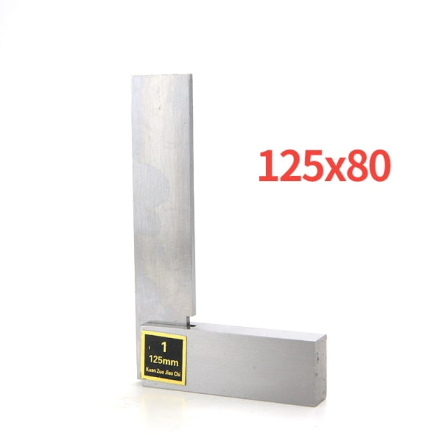 Wide Seat Square  Ruler Protractor Machinist Cutting Flat Set Carbon Steel - KiwisLove
