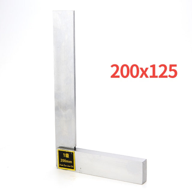Wide Seat Square  Ruler Protractor Machinist Cutting Flat Set Carbon Steel - KiwisLove