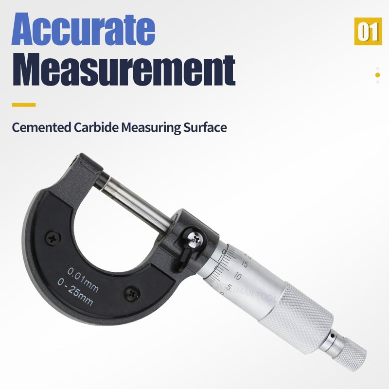 Outside Micrometer Metric Carbide Gauge Standards Caliper Measurement - KiwisLove