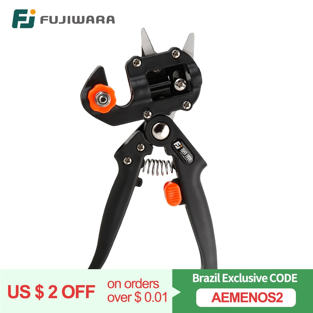 FUJIWARA Grafting Shears Scissor Fruit Tree Vaccination Multi-function Bud Cutter Gardening Tools - KiwisLove