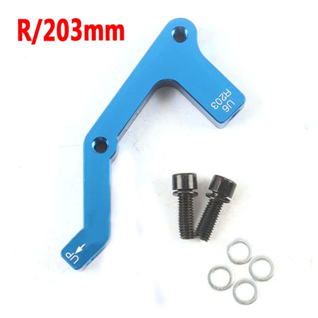MTB Bike Disc Brake Rotors Front Rear  Caliper Adapter Aluminium Alloy Post Mount Bicycle - KiwisLove