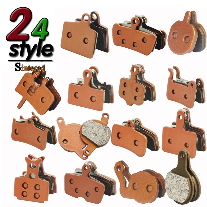2 Pair （Sintered MTB Bicycle Bike Disc Brake Pad  SHIMANO SRAM AVID ZOOM FORMULA MAGURA Hayes - KiwisLove