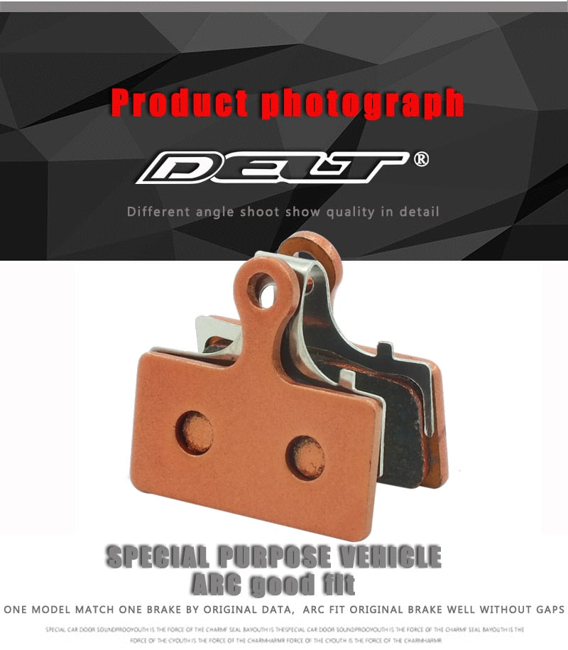 2 Pair （Sintered MTB Bicycle Bike Disc Brake Pad  SHIMANO SRAM AVID ZOOM FORMULA MAGURA Hayes - KiwisLove