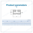 Brass Insert Nuts Set Female Thread Brass Molding Insert Knurled Nuts - KiwisLove