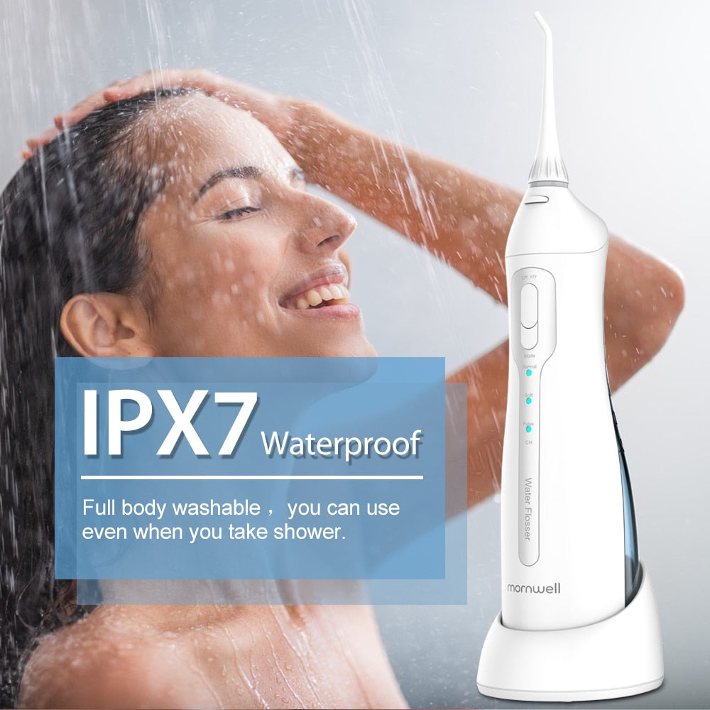 Mornwell Water Flosser Oral Irrigator  Portable Dental water jet - KiwisLove