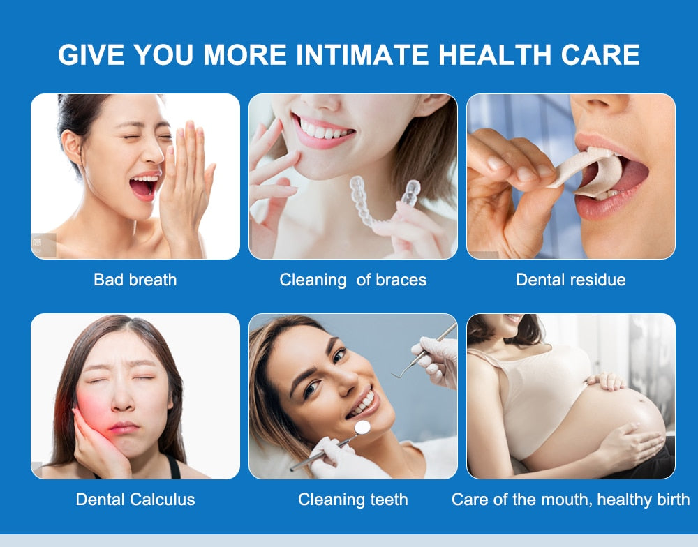 Mornwell Water Flosser Oral Irrigator  Portable Dental water jet - KiwisLove