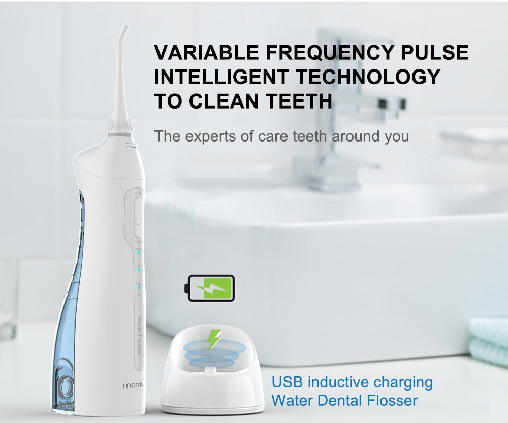 Mornwell Water Flosser Oral Irrigator  Portable Dental water jet - KiwisLove