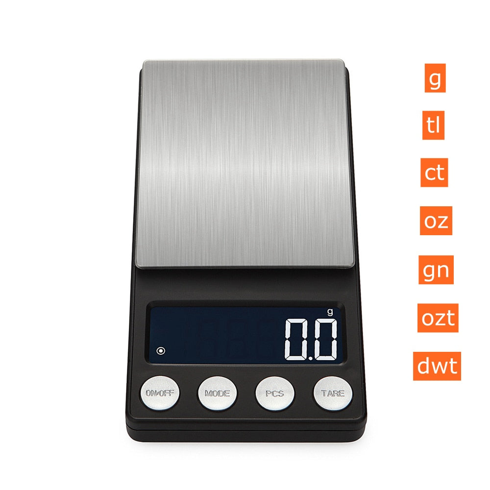 200g 500g 0.01g 0.1g Electrinoc Jewelry Scale Weighing Balance Packet Scales Mini Scale for Gold - KiwisLove