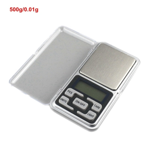 200g 500g 0.01g 0.1g Electrinoc Jewelry Scale Weighing Balance Packet Scales Mini Scale for Gold - KiwisLove