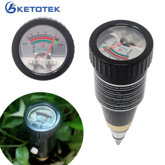 High Sensitivity 2 in 1 Pen Type PH Meter Soil Acidity Meter Soil Moisture Monitor for Garden PH Tester Hygrometer - KiwisLove