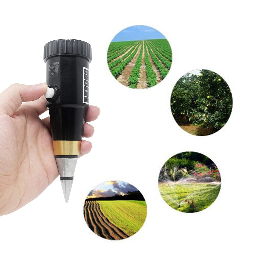 High Sensitivity 2 in 1 Pen Type PH Meter Soil Acidity Meter Soil Moisture Monitor for Garden PH Tester Hygrometer - KiwisLove
