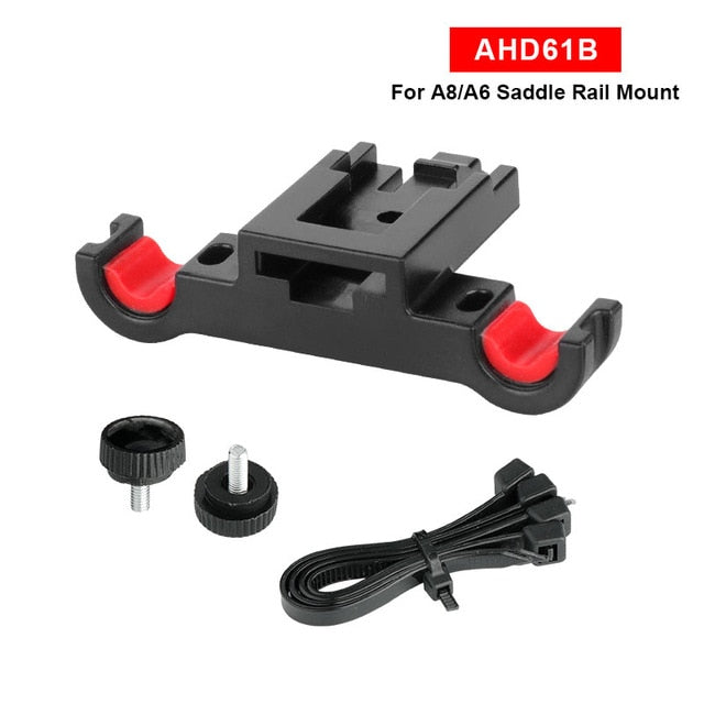 Bicycle Rear Light Holder A8 A6 Q3 Q1 Tail Light Mount Bracket Adaptor Saddle Rail Round Aero Post Install Holder Cycling Parts - KiwisLove