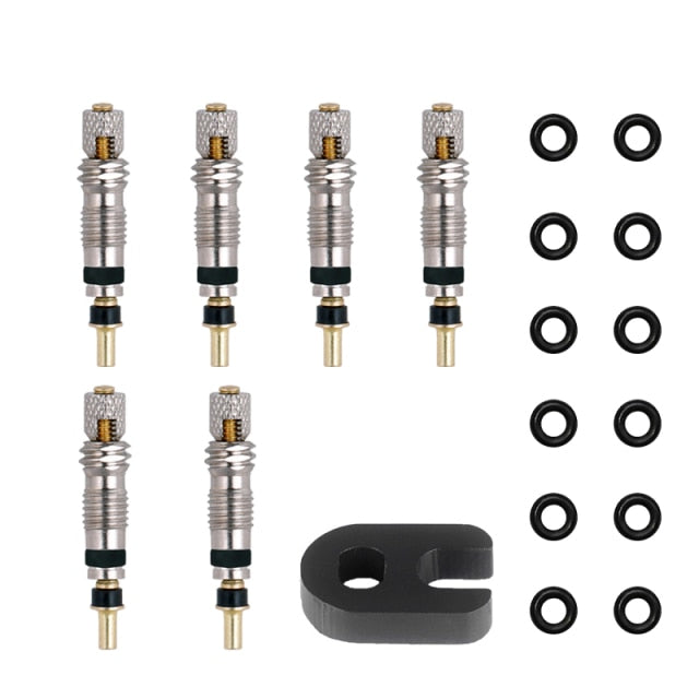 Deemount  Presta Valve Core Brass CNC FV MTB Road Bike Tubes Service Parts Tool Optional - KiwisLove