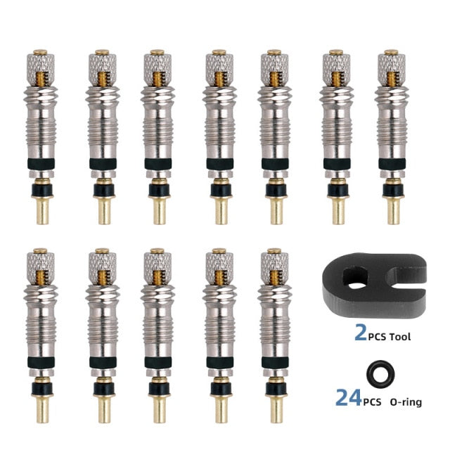 Deemount  Presta Valve Core Brass CNC FV MTB Road Bike Tubes Service Parts Tool Optional - KiwisLove