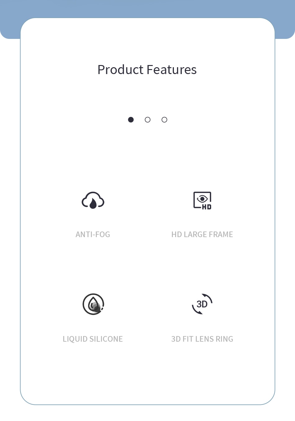 Professional Swimming Goggles Big Frame Anti-fog Anti-UV Men Women - KiwisLove