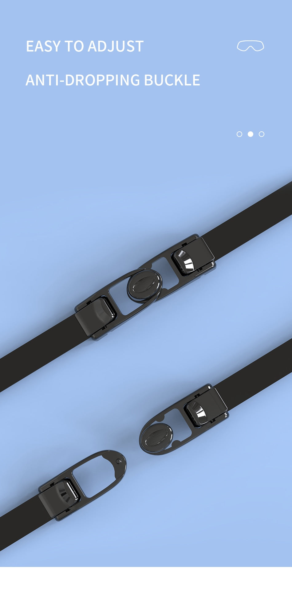 Professional Swimming Goggles Big Frame Anti-fog Anti-UV Men Women - KiwisLove