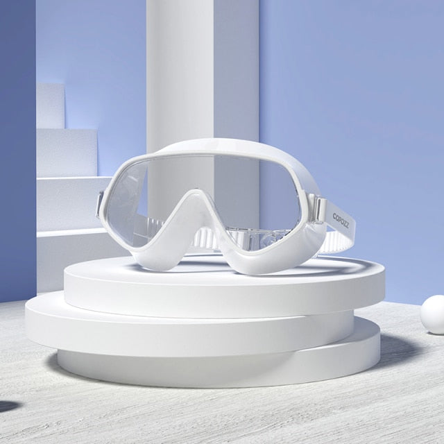 Professional Swimming Goggles Big Frame Anti-fog Anti-UV Men Women - KiwisLove