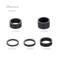 Deemount Glossy Bicycle Headset Spacers Fork Stem Carbon Fiber Washers 3/5/10/15/20/30mm Rings for 28.6mm 1 1/8" Post - KiwisLove