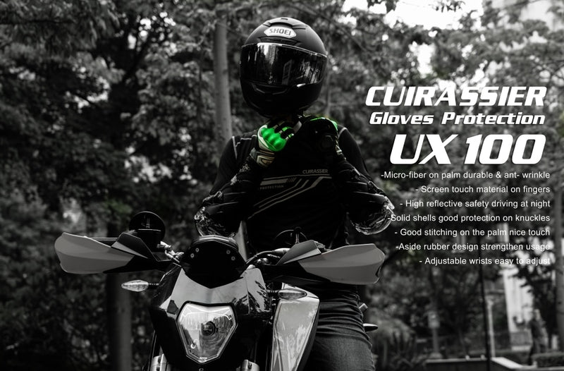 Cuirassier Motorcycle Gloves Durable Touch Screen Night Reflective Motocross Motorbike Biker Racing Car Riding Moto Gloves Men - KiwisLove
