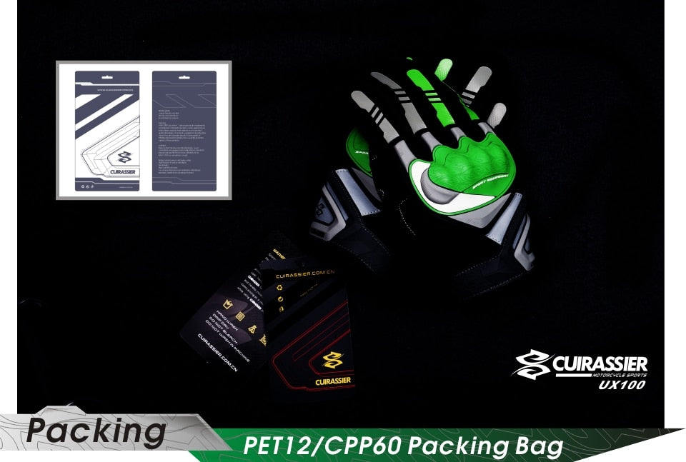 Cuirassier Motorcycle Gloves Durable Touch Screen Night Reflective Motocross Motorbike Biker Racing Car Riding Moto Gloves Men - KiwisLove