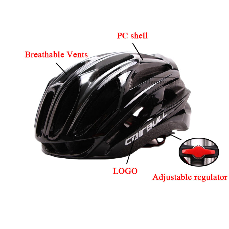 CAIRBULL Road Bike Helmet Ultralight Bicycle Helmets Men Women Mountain Bike Riding Cycling Integrally-molded Helmet - KiwisLove