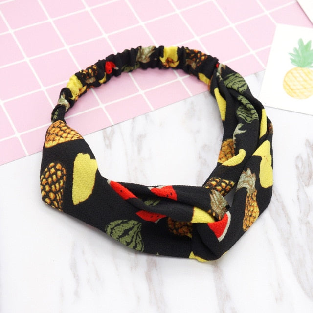 2021  Headband Turban Elastic Headwear Head Wrap - KiwisLove