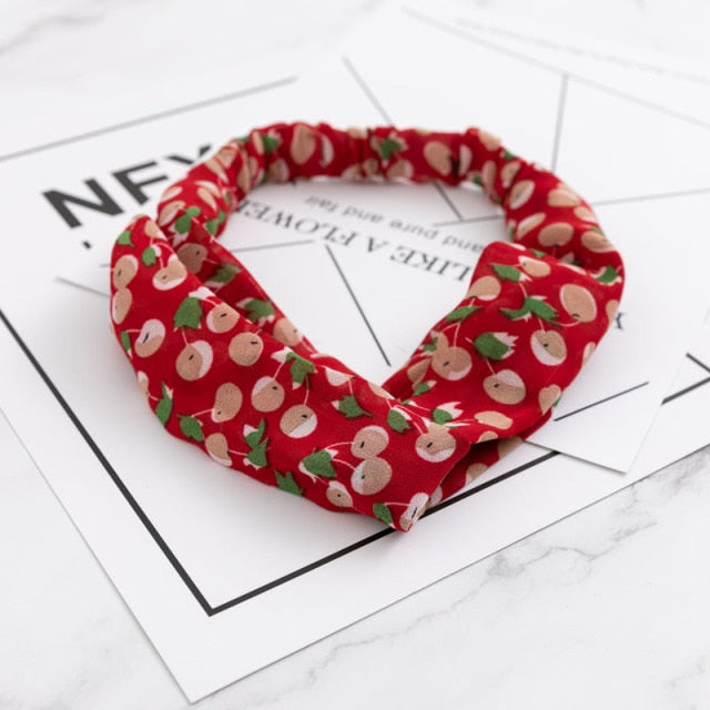 2021  Headband Turban Elastic Headwear Head Wrap - KiwisLove