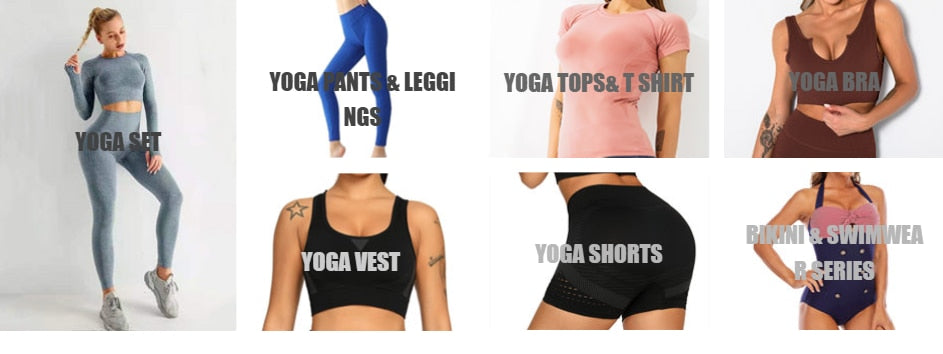 Sise S Seamless Yoga Set Workout Gym Fitness Long Sleeve Crop Top High Waist Leggings - KiwisLove