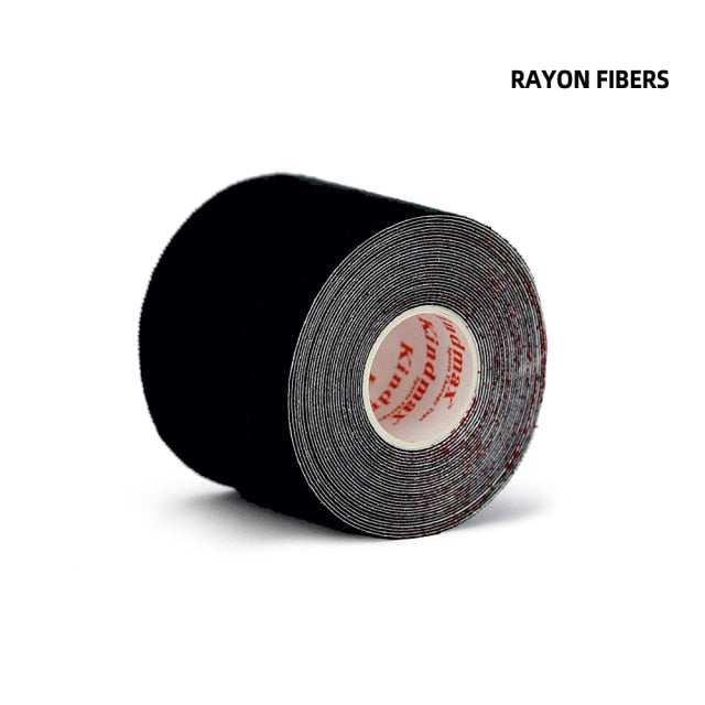 Kindmax Top Rayon Fibers Artificial Cotton Kinesiology Tape Roll Elastic Sports Tape for Knee Elow Shoulder Muscle Pain Relief - KiwisLove