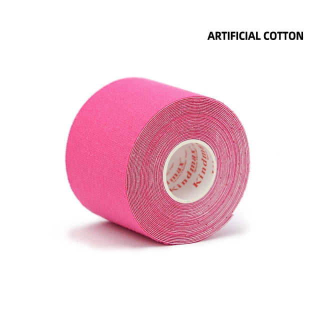 Kindmax Top Rayon Fibers Artificial Cotton Kinesiology Tape Roll Elastic Sports Tape for Knee Elow Shoulder Muscle Pain Relief - KiwisLove