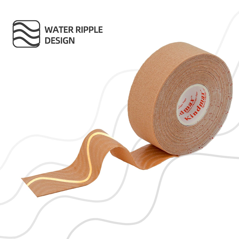 Kindmax Athletic Kinesiology Recovery Tape  Muscle  Strain Injury Relief Adhesive Bandage,2.5cmx5m - KiwisLove