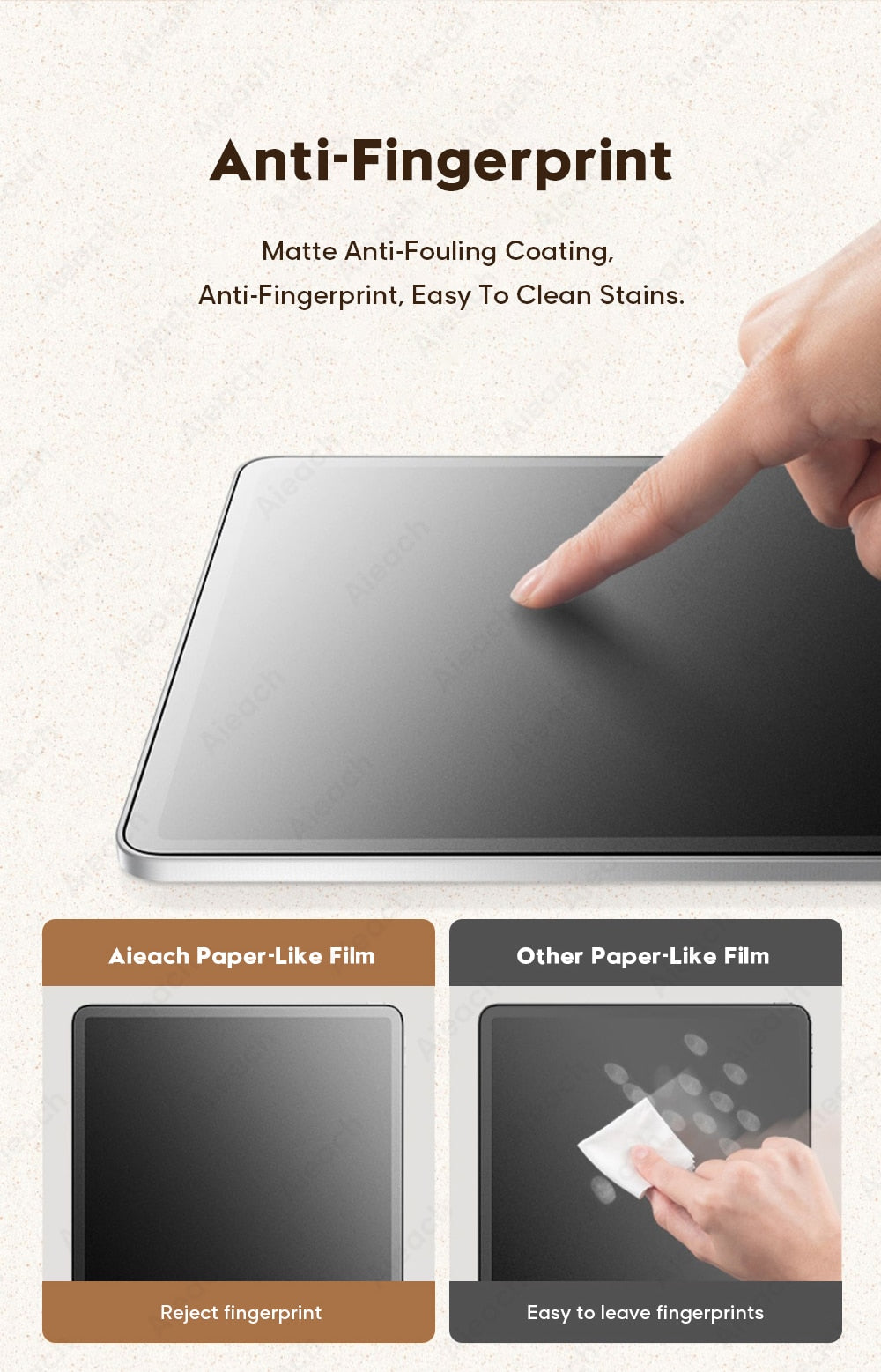 Matte Paper Like Screen Protector For iPad Air 1 2 3 4 mini 5 5th 6th 7th 8th Generation Pro 12.9 11 10.5 9.7 Paper Texture Film - KiwisLove