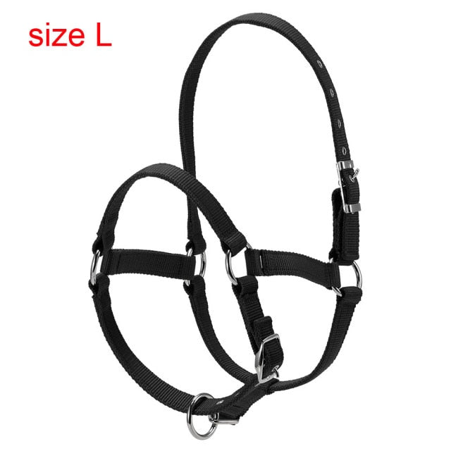 Durable Horse Head Collar Halter 6MM Thickened Horse Riding Bridle Horse Riding Equipment Halter Horse Accessories - KiwisLove